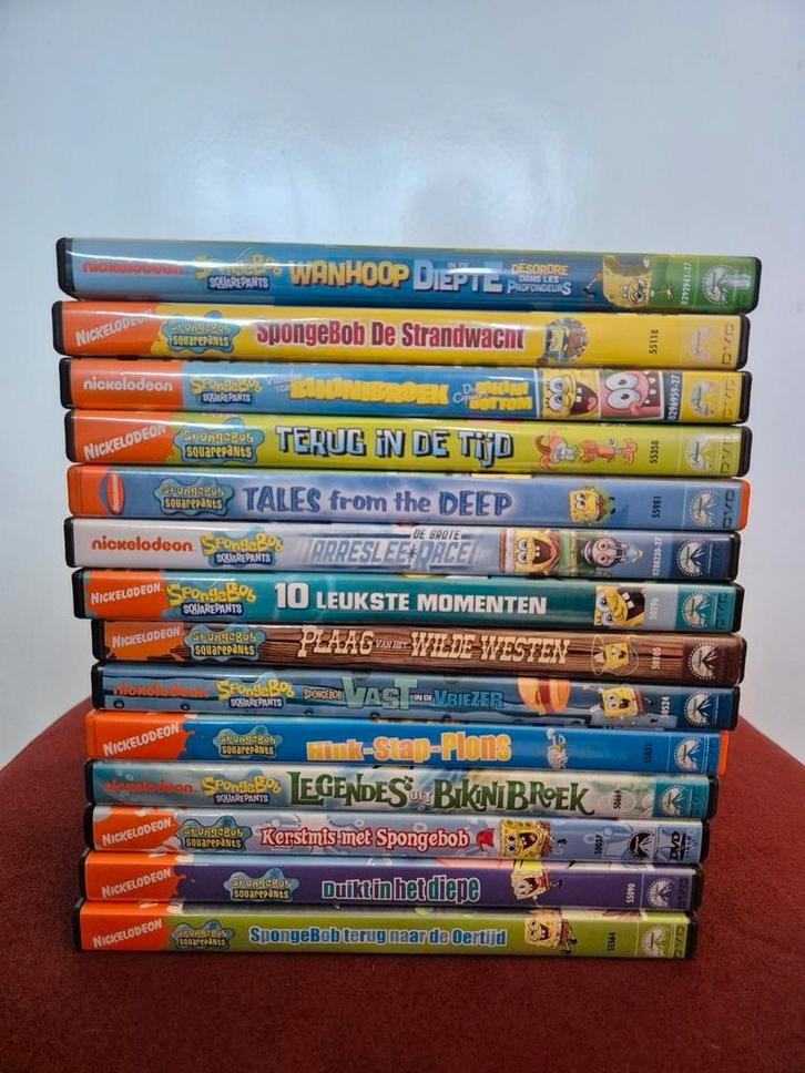 spongebob dvd's 14 stuks Setprijs €20, Cd's en Dvd's, Dvd's | Kinderen en Jeugd, Zo goed als nieuw, Ophalen of Verzenden