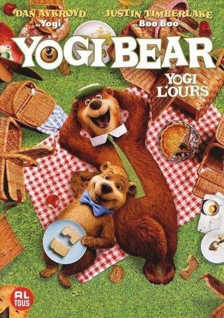 DVD - Yogi Bear, Cd's en Dvd's, Dvd's | Kinderen en Jeugd, Gebruikt, Alle leeftijden, Ophalen of Verzenden