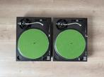 2x Technics SL-1210MK2 Zwart in nette conditie SL 1200 CDJ, Ophalen, Zo goed als nieuw, Technics