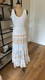 Gado Gado Ibiza set rok en tuniek/korte jurk nieuw, Maat 38/40 (M), Wit, Gado Gado, Nieuw