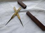 Oude proportionaal passer, Antiek en Kunst, Antiek | Gereedschap en Instrumenten, Ophalen of Verzenden