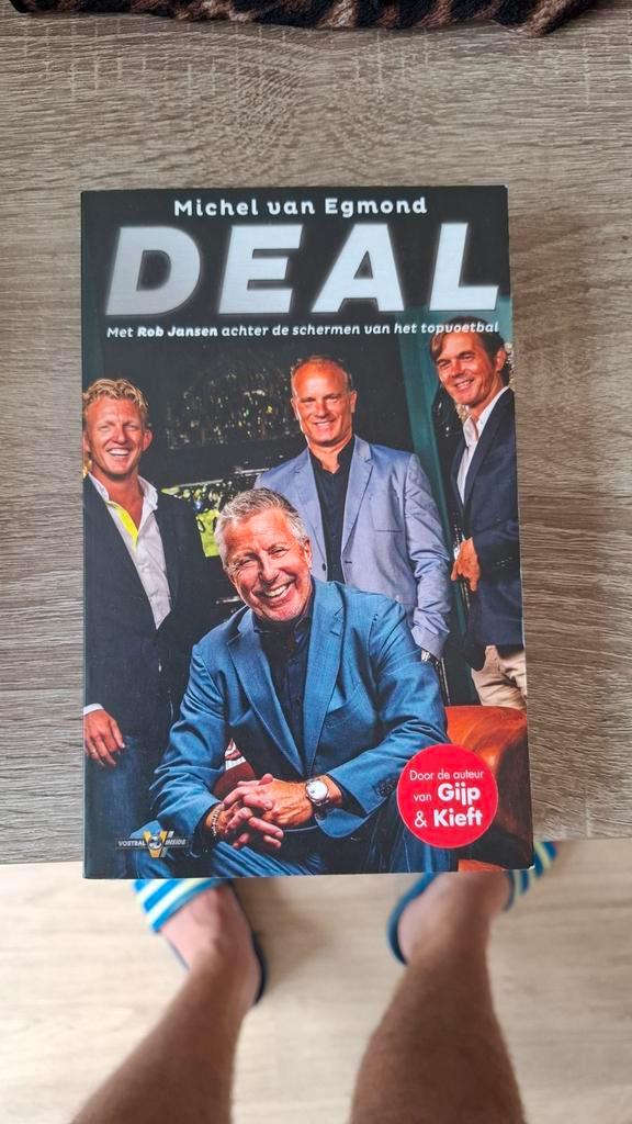 Michel van Egmond - Deal, Boeken, Sportboeken, Zo goed als nieuw, Balsport, Ophalen of Verzenden