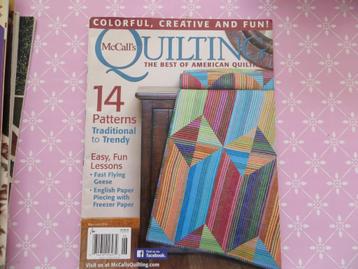 quiltblad/McCall's quilting/Patchwork/Flying geese/USA/ beschikbaar voor biedingen