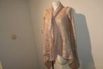 Zadig & Voltaire heerlijk warm en zacht vest open val One Si, Zadig & Voltaire, Verzenden, Beige, Maat 42/44 (L)
