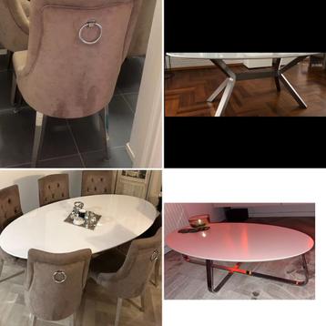 Meubel set wit hoogglans beschikbaar voor biedingen