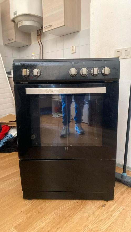 Oven met inductie plaat 2fase, Witgoed en Apparatuur, Kookplaten, Vrijstaand, Inductie, 4 kookzones, Ophalen