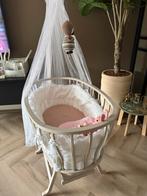 Mooie wieg met hemeltje, Kinderen en Baby's, Babywiegjes en Ledikanten, Ophalen of Verzenden, Zo goed als nieuw, Wieg