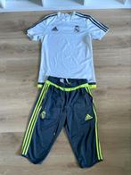 Real Madrid kort setje  Maat S, Wit, Ophalen of Verzenden, Adidas, Voetbal