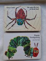 Eric Carle: Rupsje Nooitgenoeg & De Spin die het te druk had, Boeken, Ophalen of Verzenden, Gelezen, Eric Carle, Fictie algemeen