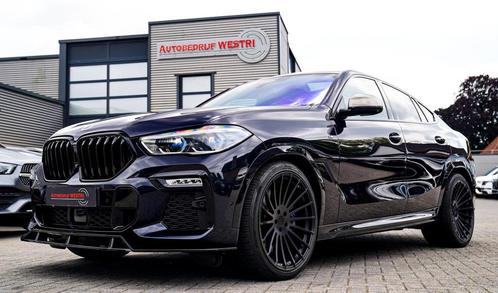 BMW X6 M50i High Executive | Carbon inleg | Krystallen Pook, Auto's, BMW, Bedrijf, Te koop, X6, 360° camera, 4x4, ABS, Achteruitrijcamera