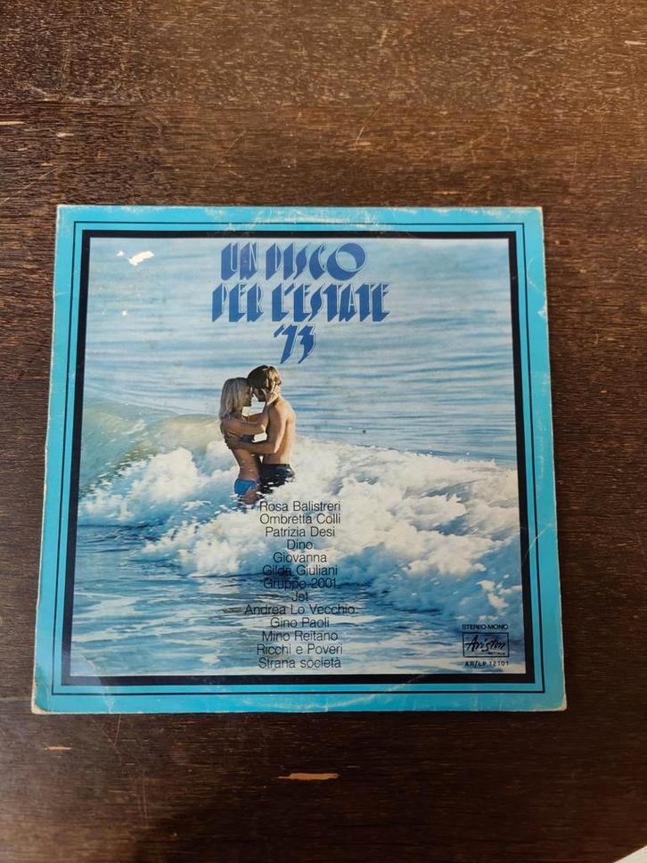 Zeldzame Italiaanse Compilatie LP: UN DISCO PER L'ESTATE '73, Cd's en Dvd's, Vinyl | Verzamelalbums, Zo goed als nieuw, Pop, 12 inch