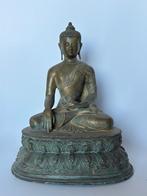 Shamkyamuni Boeddha Tibet, China gestemeld brons, Antiek en Kunst, Kunst | Niet-Westerse kunst, Ophalen of Verzenden