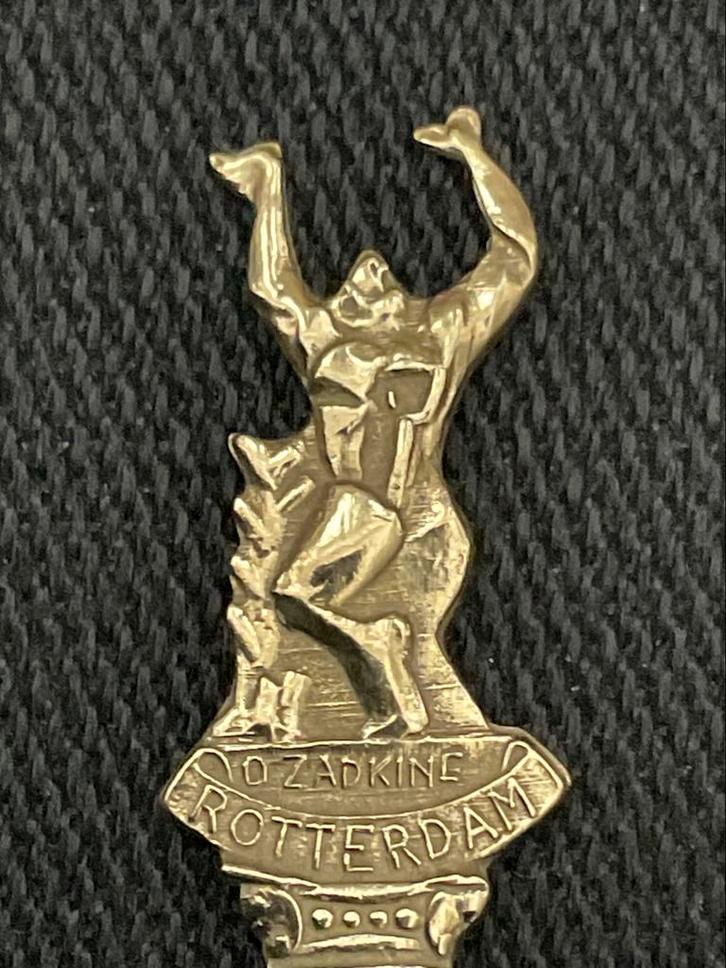 Lepeltje uit Rotterdam, Antiek en Kunst, Antiek | Bestek, Ophalen of Verzenden