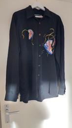 Blouse heren, Zwart, Doramafi, Ophalen of Verzenden, Zo goed als nieuw