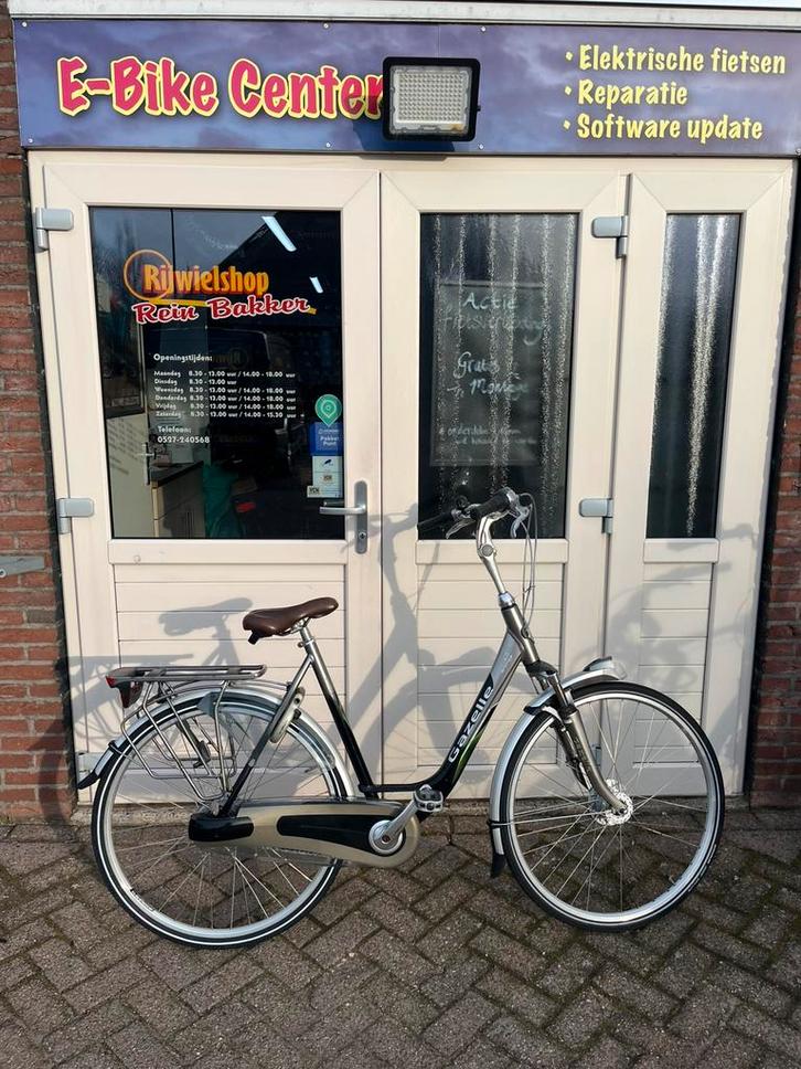 Ik zeer nette staat gazelle orange d57 cm met 8 vers, Fietsen en Brommers, Fietsen | Dames | Damesfietsen, Zo goed als nieuw, Gazelle