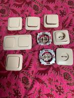 Busch-Jaeger schakelmateriaal (offwhite), Ophalen of Verzenden, Gebruikt, Schakelaar