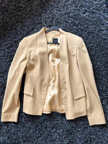 Pauw Wollen Colbert Geel Mt 1 beschikbaar voor biedingen