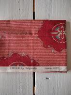 Mooie quiltstof Cielle by Salgarollo LECIEN, Japan, warmrood, Hobby en Vrije tijd, Stoffen en Lappen, Nieuw, Ophalen of Verzenden