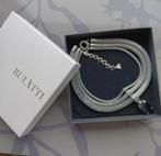 Prachtige Ermani Bulatti halsketting, Sieraden, Tassen en Uiterlijk, Kettingen, Verzenden, Zo goed als nieuw, Zwart, Overige materialen