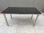 Tafel voor binnen en buiten, Ophalen, Zo goed als nieuw, Rechthoekig, Aluminium