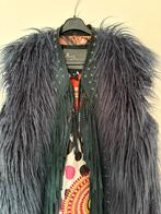Goosecraft Gilet Bont & Leer - Maat M, Kleding | Dames, Bodywarmers, Ophalen of Verzenden, Zo goed als nieuw, Maat 38/40 (M), Blauw