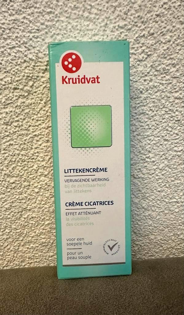 Kruidvat Littekencrème - Nieuw in doos!, Sieraden, Tassen en Uiterlijk, Uiterlijk | Lichaamsverzorging, Nieuw, Overige typen, Ophalen of Verzenden
