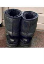 Ugg laarzen origineel maat 38 zilver glitter zwart, UGG, Zwart, Ophalen of Verzenden, Gedragen