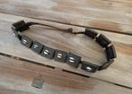 leren riem met kauri schelpen, Afrikaans, Kleding | Dames, Riemen en Ceinturen, 80 tot 90 cm, Echt leder, Tailleriem, Ophalen of Verzenden