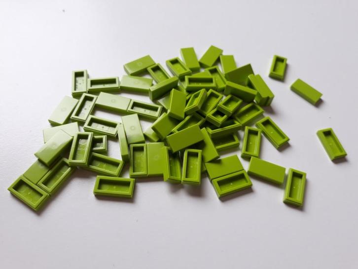 NIEUW: Tile 1x2 LIME, Kinderen en Baby's, Speelgoed | Duplo en Lego, Nieuw, Lego, Losse stenen, Ophalen of Verzenden