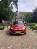 Ford Fiësta 1.4 71KW Titanium 3DR 2009 oranje, Auto's, Ford, Voorwielaandrijving, Stof, Origineel Nederlands, Handgeschakeld