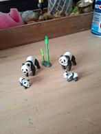 Playmobil Panda Familie + Bamboe Jongen nr 71060/71072, Ophalen of Verzenden, Zo goed als nieuw, Jongen of Meisje