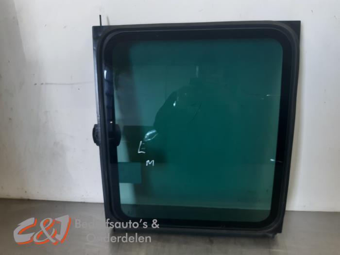 Schuifruit van een Ford Transit, Auto-onderdelen, Ruiten en Toebehoren, Ford, Gebruikt, 3 maanden garantie, Ophalen of Verzenden