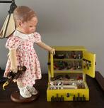 Vintage-oud opgeknapt poppen kast diverse mogelijkheden, Verzenden