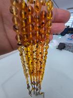 Amberkleurige Gebedsketting / Tasbih  Gebedskralen met miere, Met hanger, Geel, Nieuw, Ophalen of Verzenden