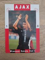 Frank Rijkaard Ajax spelerskaart, Verzamelen, Sportartikelen en Voetbal, Spelerskaart, Ophalen of Verzenden, Zo goed als nieuw