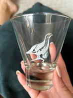 Glas met Patrijs - 11 cm, Ophalen of Verzenden
