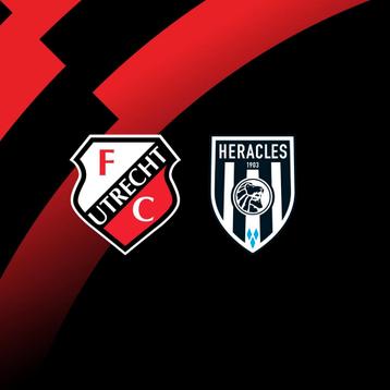 2 Kaarten BUNNIKSIDE Fc Utrecht - Heracles 10 - 8 - 2025 beschikbaar voor biedingen
