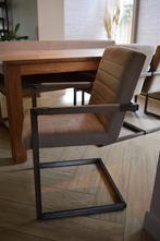 3 Prachtige Eetkamerstoelen - Zo Goed Als Nieuw!, Ophalen, Drie, Zo goed als nieuw, Metaal