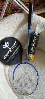 Badmintonracket + shuttles, Ophalen, Zo goed als nieuw, Racket(s)