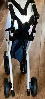 Rollz-flex  rollator Wit/ demin, Diversen, Ophalen, Opvouwbaar, Gebruikt