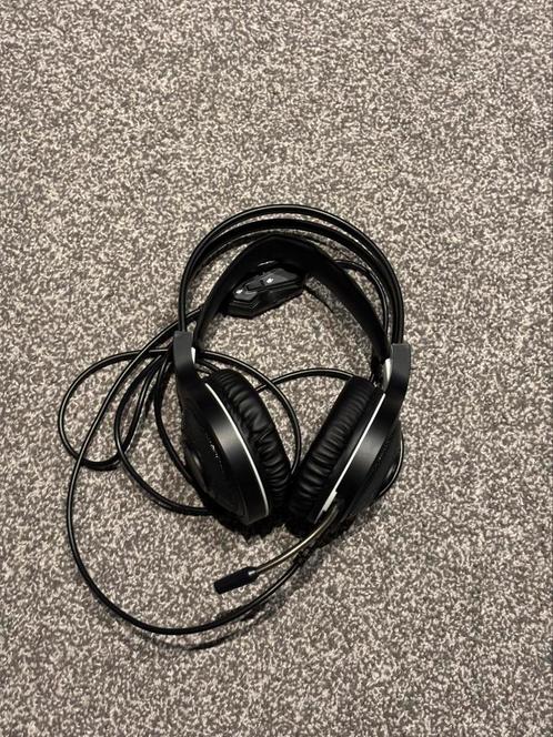 Gaming headset, Computers en Software, Headsets, Zo goed als nieuw, Over-ear, Bedraad, Gaming headset, Ophalen of Verzenden