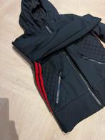 Goldbergh skibroek en skijas zwart met rode streep, Ophalen, Zo goed als nieuw, Maat 42/44 (L), Broek