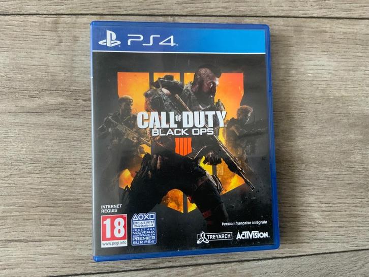 Playstation 4 - Call of Duty Black Ops IIII ( 4 ) PS4, Spelcomputers en Games, Games | Sony PlayStation 4, Zo goed als nieuw, Shooter