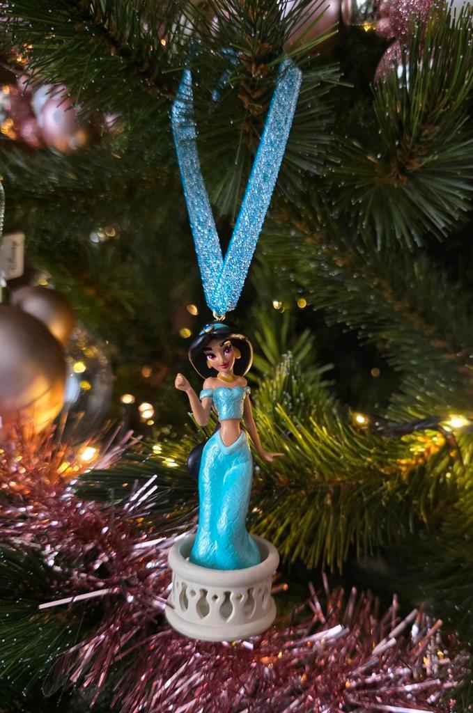 Disney prinses Jasmine kerst ornament hanger kerstbal, Verzamelen, Disney, Nieuw, Beeldje of Figuurtje, Peter Pan of Pinokkio