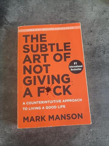 Mark Manson - The subtle art of not giving a f*ck beschikbaar voor biedingen