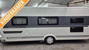 Hobby De Luxe Edition 545 KMFE 3 stapelbed, fransbed, Mover.