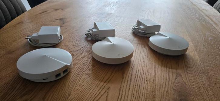 🛜 TP-Link Deco P7 Hybride mesh wifi met powerline backhaul, Computers en Software, Routers en Modems, Zo goed als nieuw, Router met modem