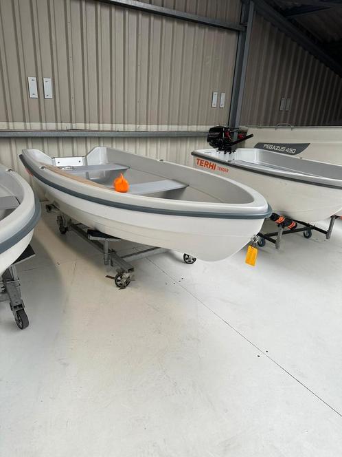terhi sunny 310 nieuw, Watersport en Boten, Vis- en Consoleboten, Nieuw, Tot 10 pk, 3 tot 6 meter, Benzine, Buitenboordmotor, Overige materialen