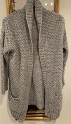 TripleNine  grijs lang vest met alpaca  en wol   maat S, Kleding | Dames, Truien en Vesten, Triple Nine, Ophalen of Verzenden