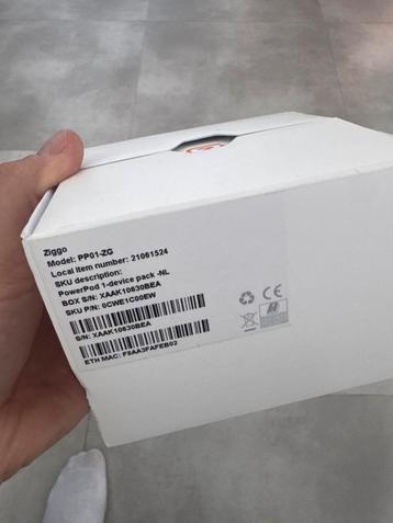 Ziggo PowerPod PP01-ZG Nieuw in Doos beschikbaar voor biedingen
